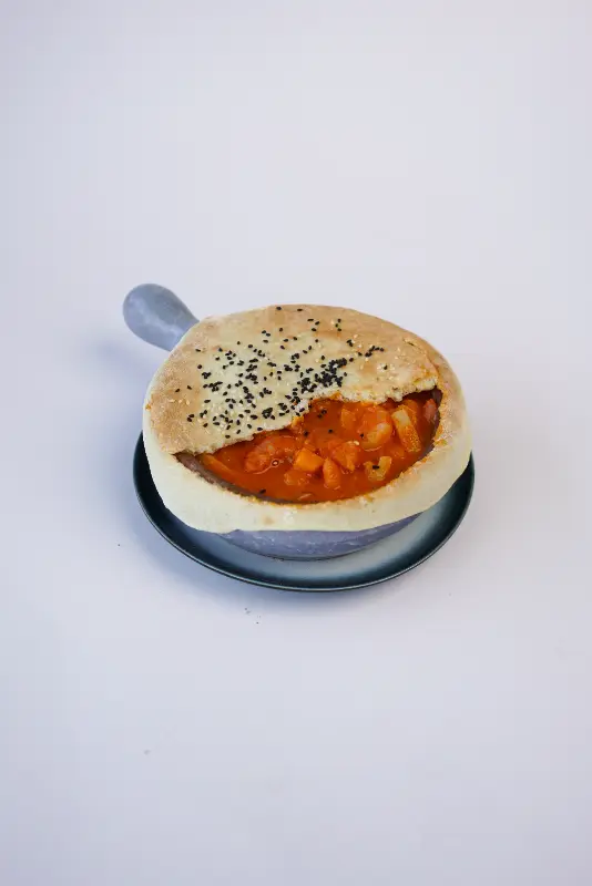 طاجن روبيان أحمر | Red shrimp casserole
